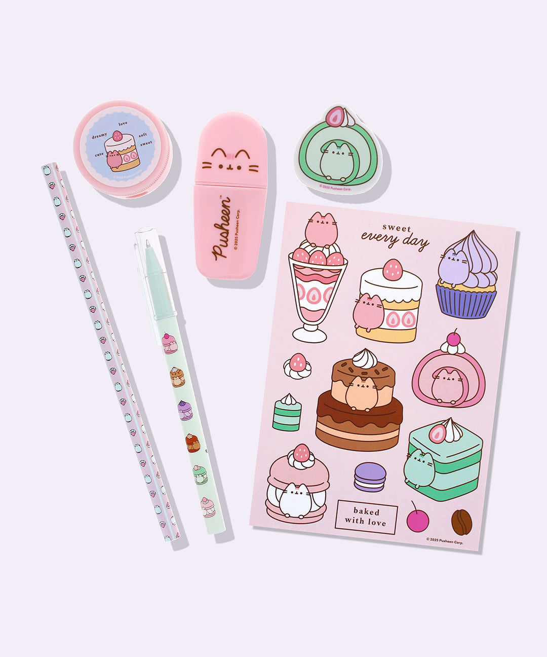 Pusheen Sweets Stationery Set